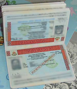 malaysia tourist visa